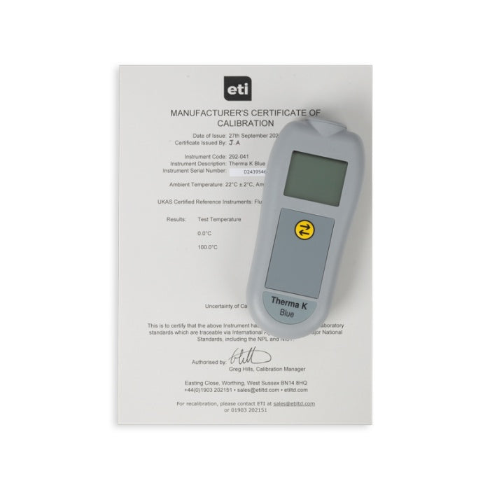 Therma K Blue met Bluetooth®